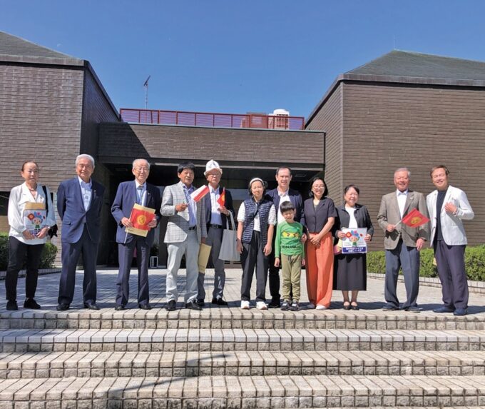 2年前には当時の大使を羽村市に招待した