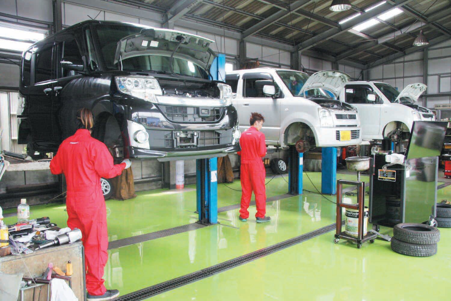 作業は親切、丁寧に行い、顧客の快適、安全を守る