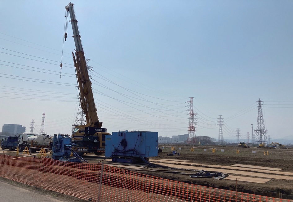 青梅の明日へと工事が進む