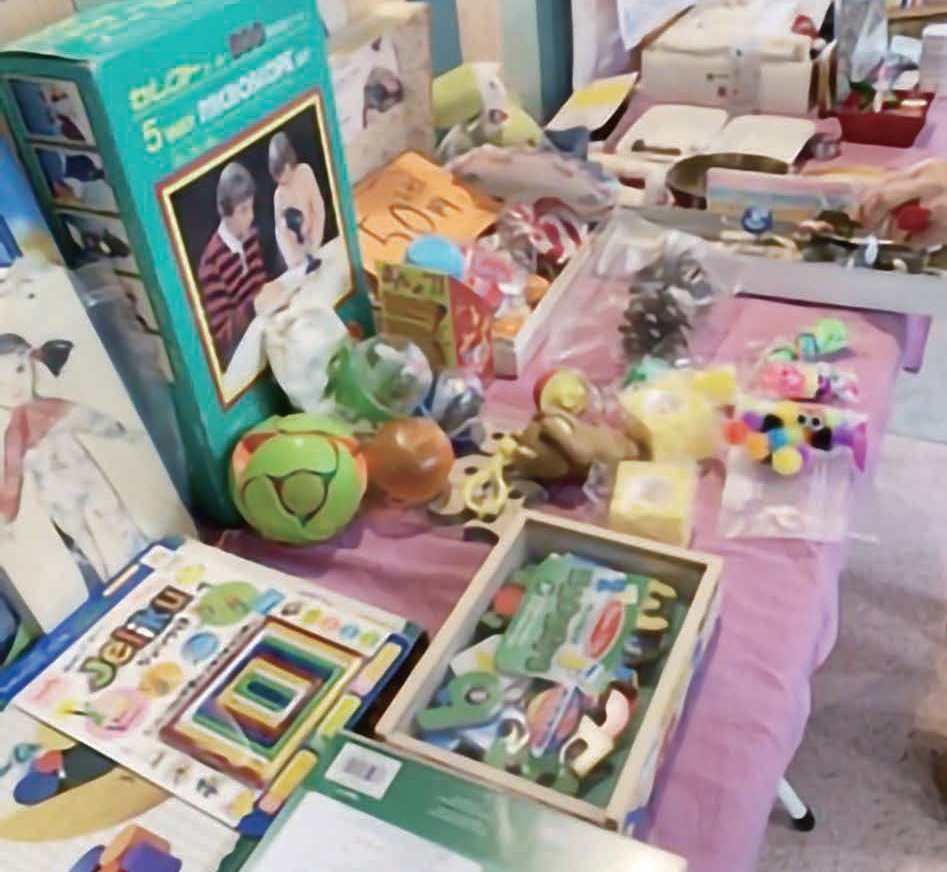 フリーマーケットブース