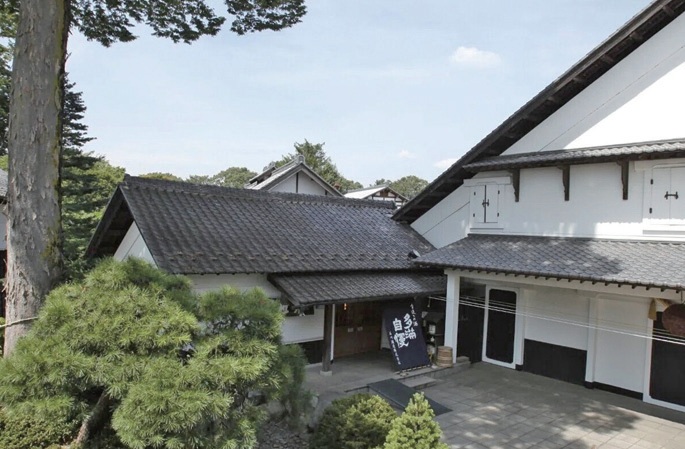 スタンプポイントの1つになる石川酒造(福生市)