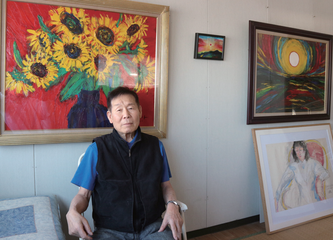 「命がけで太陽を描く」池田俊雄さんの特別展 瑞穂町郷土館資料で