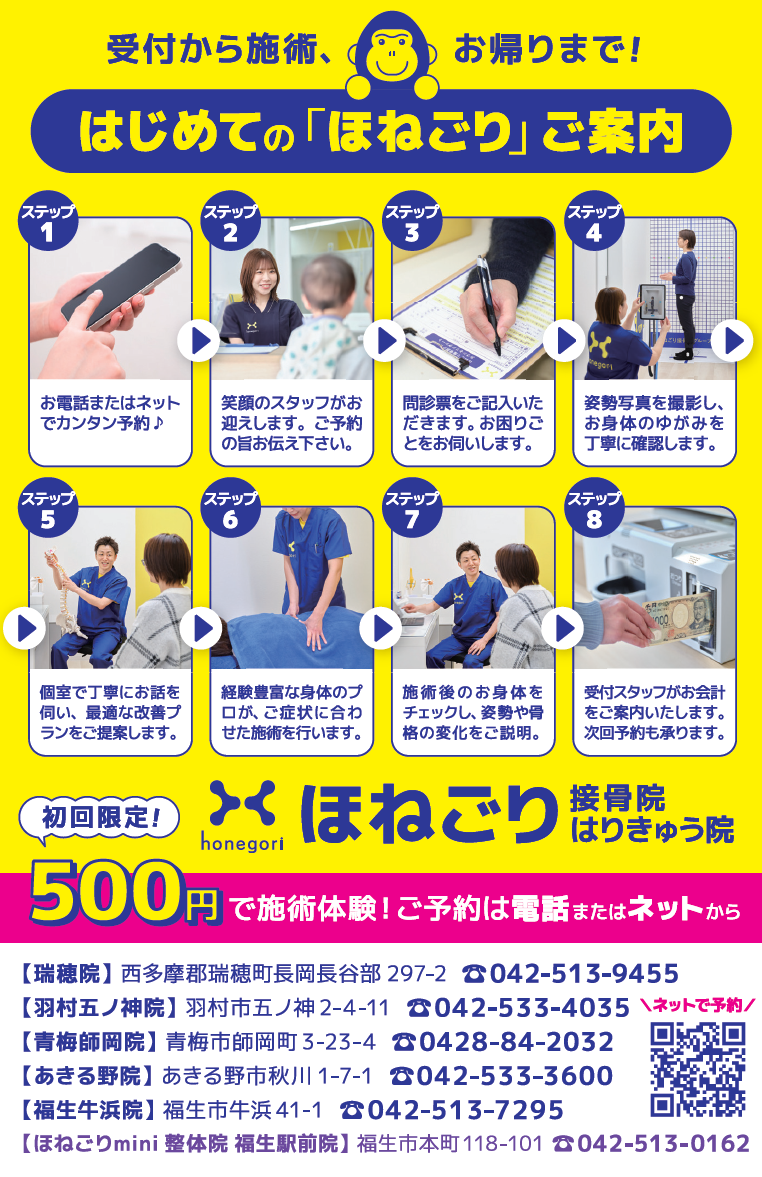 はじめての「ほねごり」ご案内