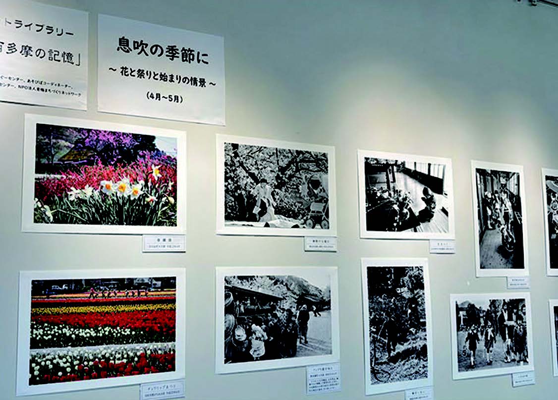 毎回20点ほど展示される写真は月ごとに替わる