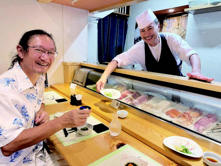 うまい鮨と酒が楽しめる「鮨武」