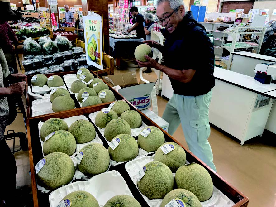山形直送のメロンも人気
