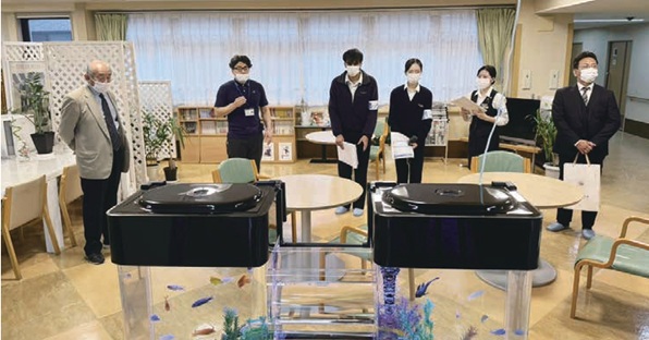 憩いの場も明るく気持ちよく