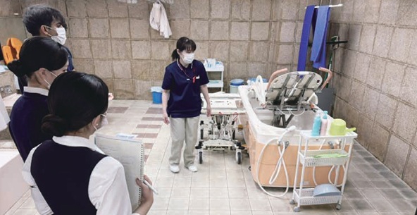入浴も安全、快適に