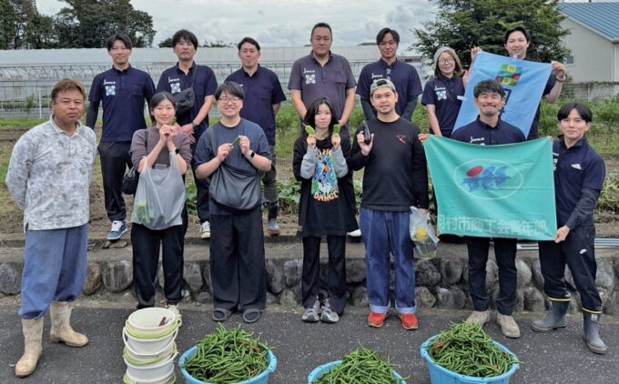 青空　台地　農の風　「はむら激辛フェス2027」へ唐辛子を収穫　初日にイベントも